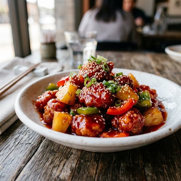 15-Minute Crispy Sweet and Sour Chicken Bites