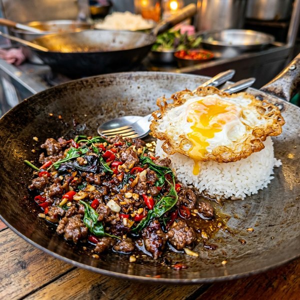 15-Minute Sweet and Spicy Thai Basil Ground Beef (Pad Krapow Neua)